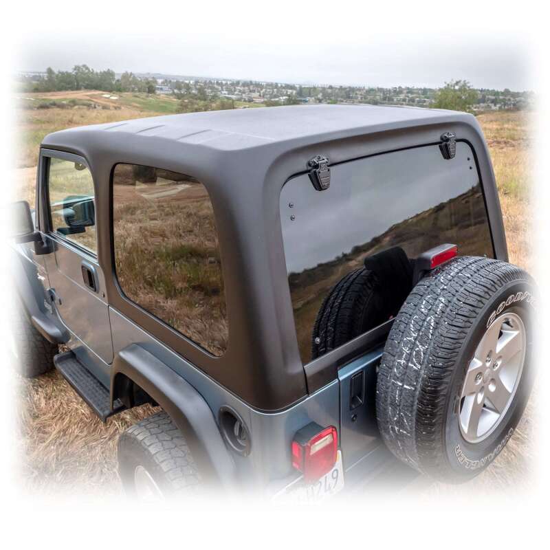 Jeep TJ Hardtop - TURN Offroad - Squareback, 1-Piece - White - `97-`06